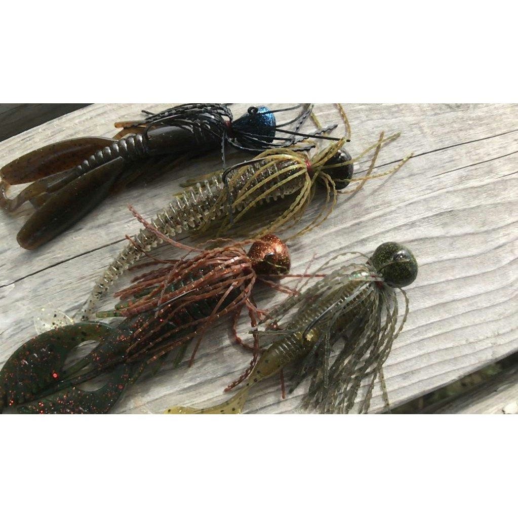 All Terrain Tackle Football Jigs Skirted Brushguard or Rock Any Color Size Lure